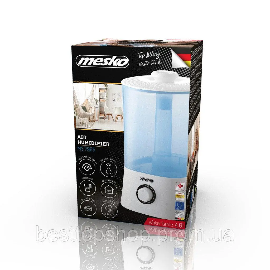 Ультразвуковий зволожувач повітря Mesko MS 7965 - фото 7