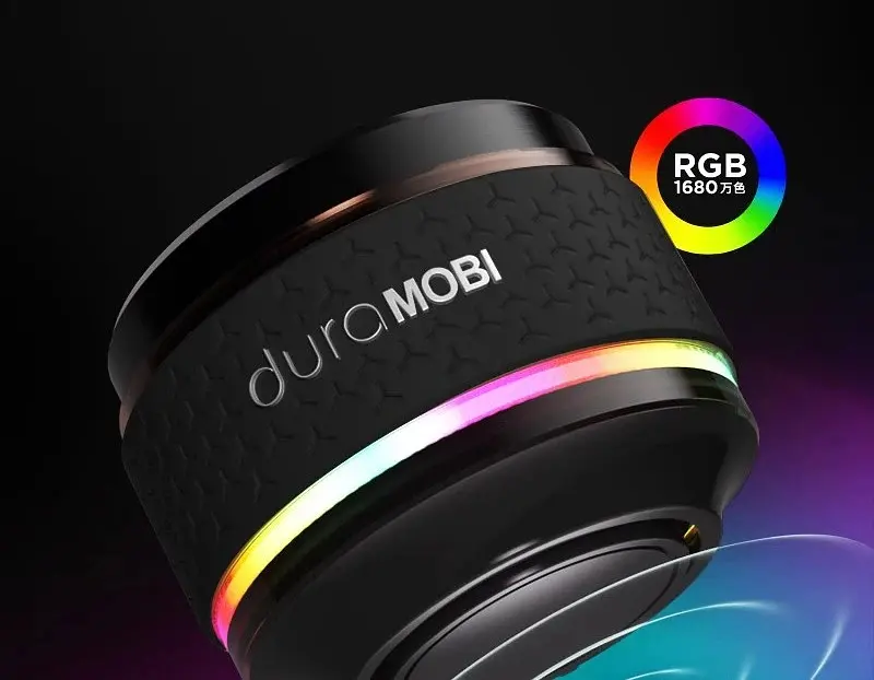 Портативна бездротова віброколонка Dura Mobi RGB Humbird Pro 10 Вт Black (469759389) - фото 4