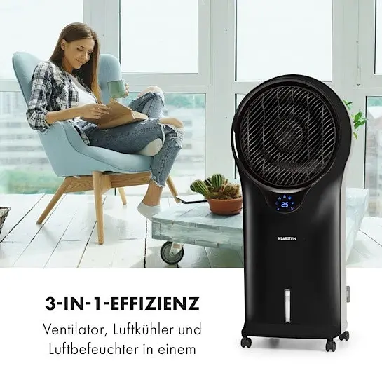 Охолоджувач повітря Klarstein Whirlwind 3 in 1 (10031487) - фото 5