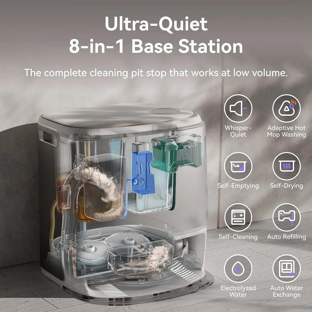 Робот-пылесос Narwal Freo Z Ultra Silver - фото 10