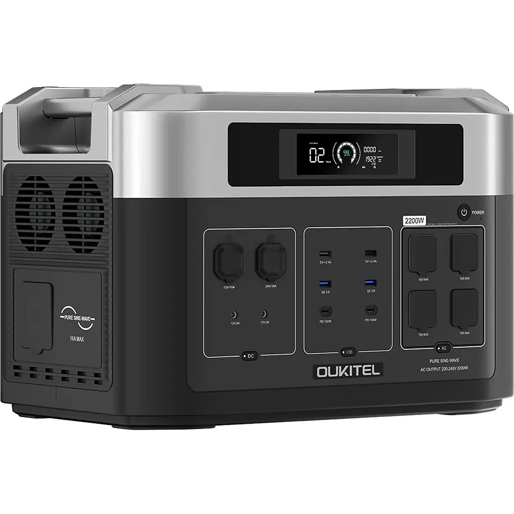 Зарядная станция Oukitel BP2000E + батарейный модуль B2000E [124069] - фото 6