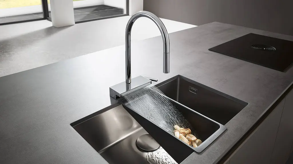 Змішувач Hansgrohe Aquno Select М81 170 3jet кухонний з витяжним виливом Sbox 73831800 Stainless Steel Нержавіюча сталь - фото 3