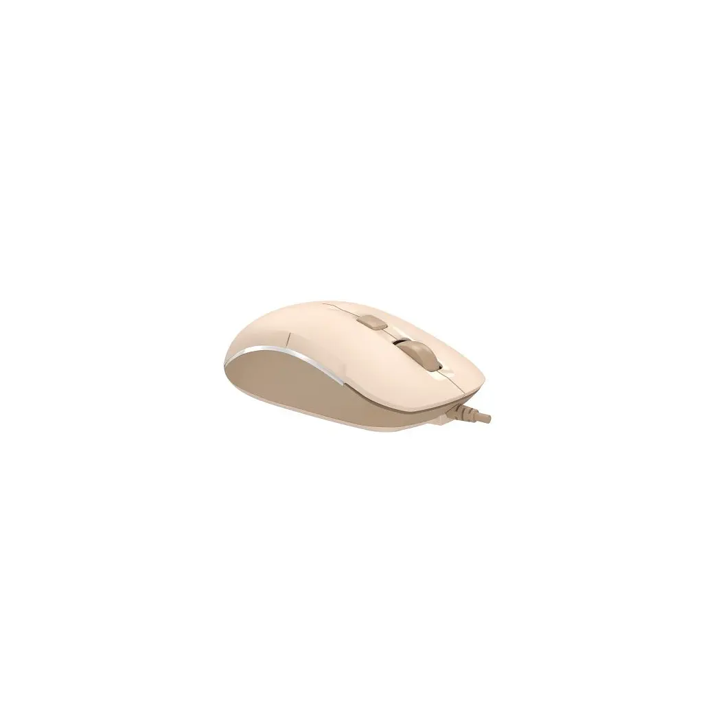 Мишка A4Tech FM26 USB Cafe Latte (4711421991391) - фото 4