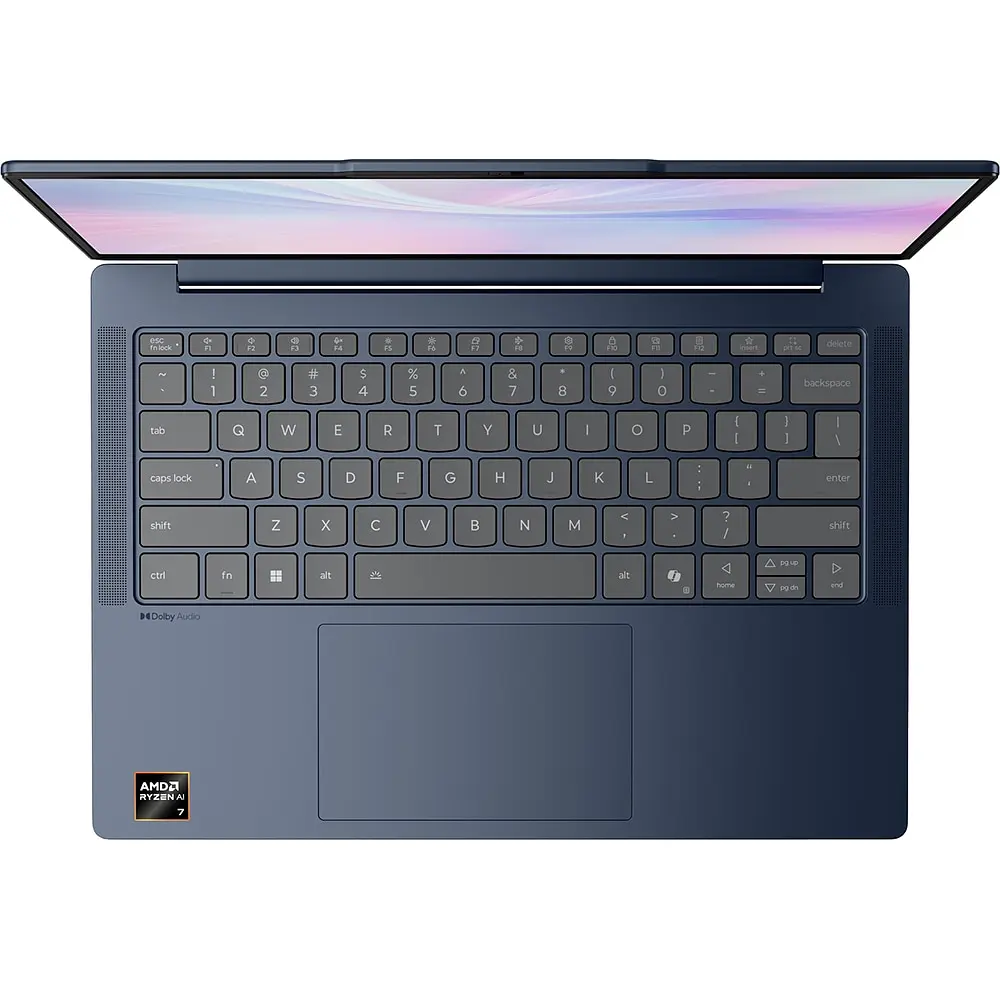 Ноутбук Lenovo IdeaPad Slim 5 14AHP10, AMD Ryzen 7 8845HS до 5.1 ГГц, 14" WUXGA, 16 ГБ, SSD 1 ТБ, видеокарта AMD Radeon 780M, Free DOS - фото 2