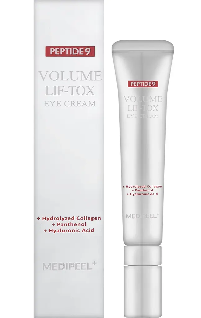 Крем для повік з ефектом ліфтингу 20 мл Medi Peel Peptide 9 Shrink Lif-Tox Eye Cream - фото 2