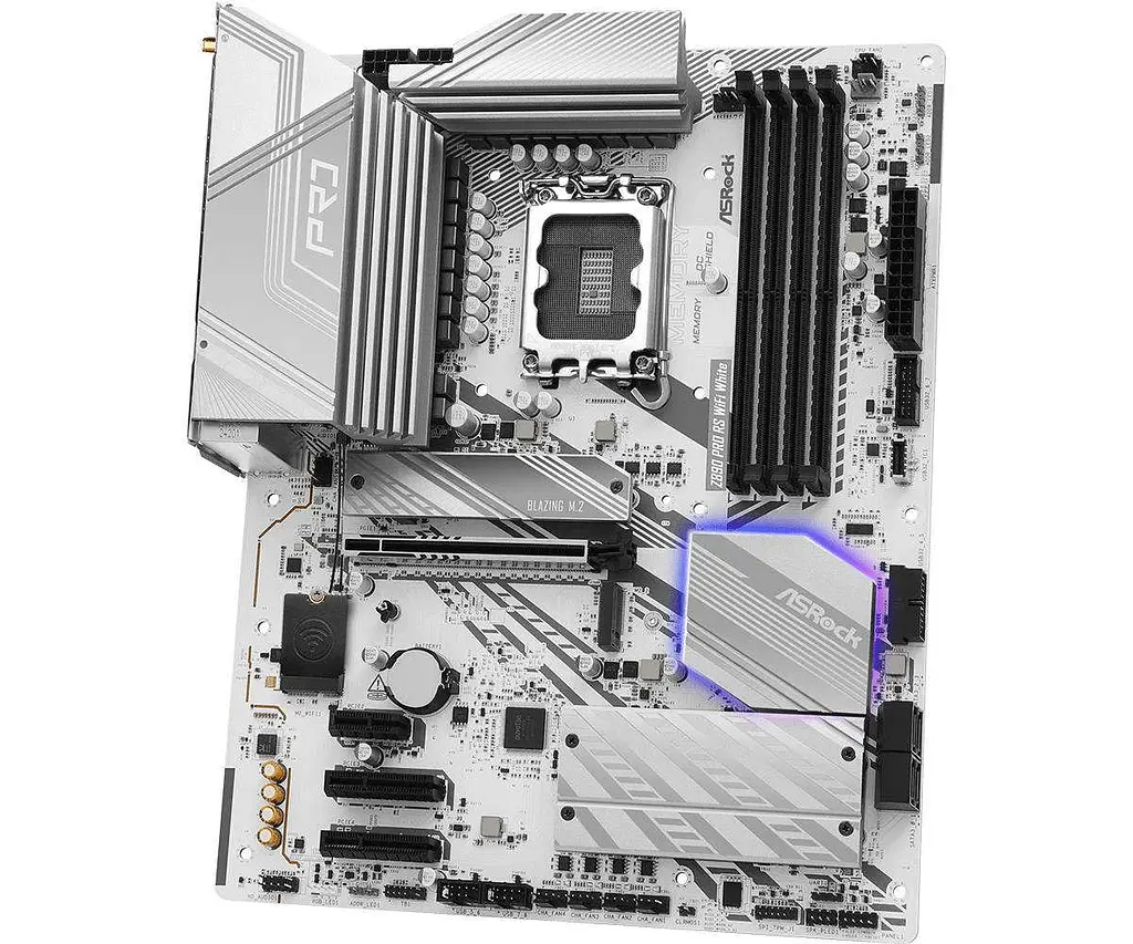 Материнська плата ASRock Z890 Pro RS WiFi White - фото 2