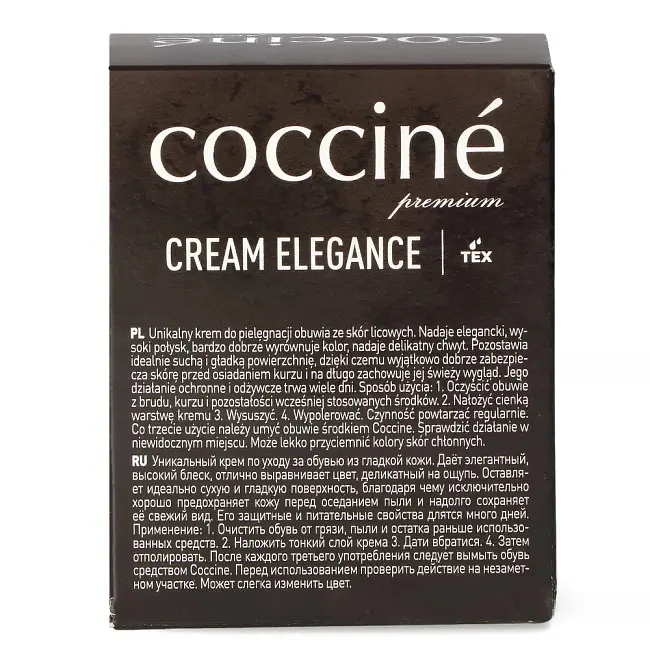 Крем для взуття Coccine Forte shine 50мл чорний - фото 2