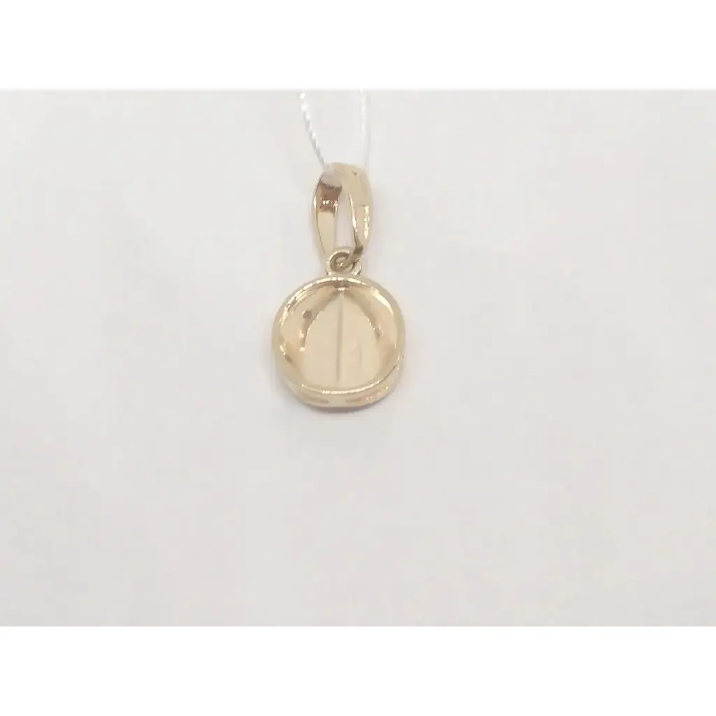 Золота підвіска Столична Ювелірна Фабрика з фіанітом. 441061 - фото 3