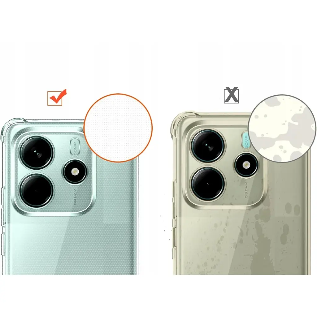 Чехол для мобильного телефона BeCover Anti-Shock Xiaomi Redmi Note 14 4G Clear (713035) - фото 4