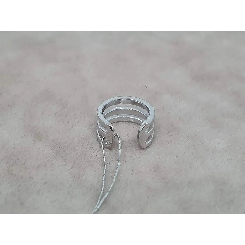 Золота сережка-кафф на хелікс Платон. 3С364/00Б - фото 3