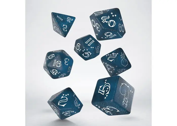 Набір кубиків Shimmering Llama Dice Set , 7 шт. (SLLA3F) - фото 2