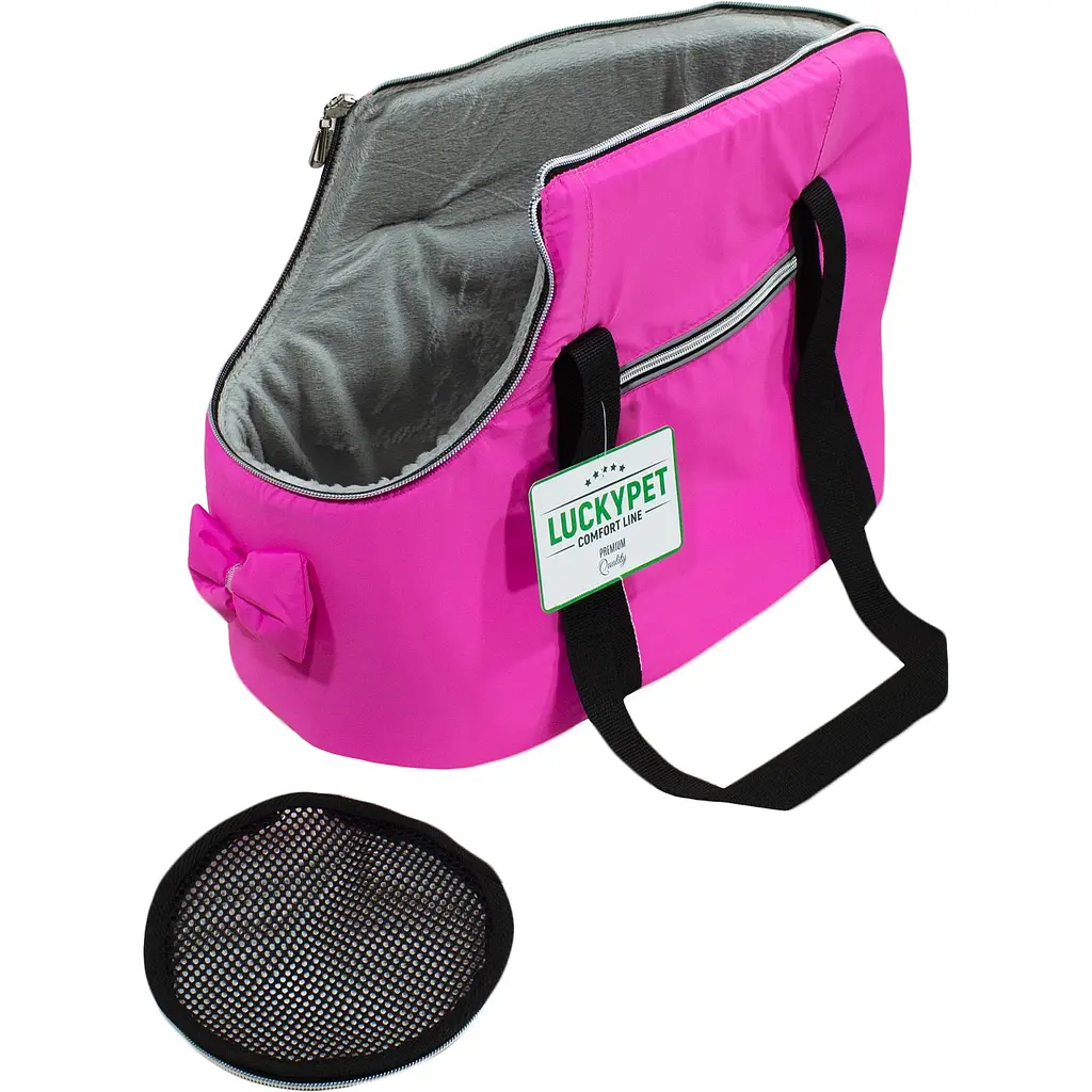 Сумка-переноска Lucky Pet Альфа №0, 32х29х22 см, фуксія - фото 2