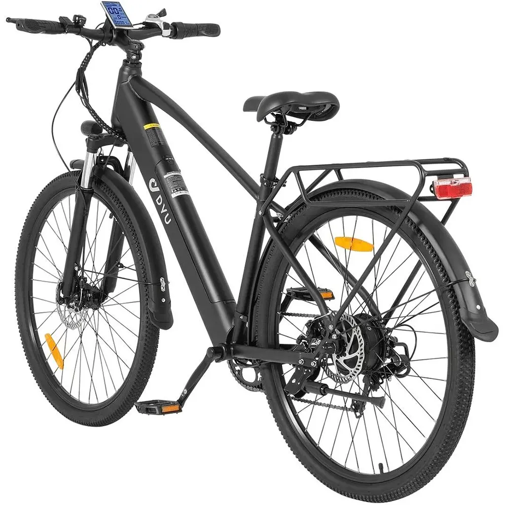 Электровелосипед DYU C5 Black [131855] - фото 4