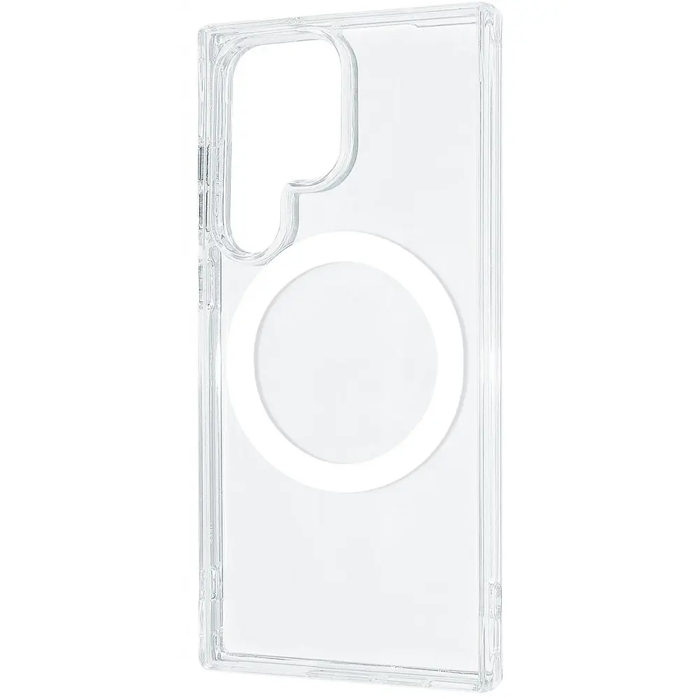 Чохол WAVE Clear Case (PC+TPU) with Magnetic Ring Samsung Galaxy S26 Ultra