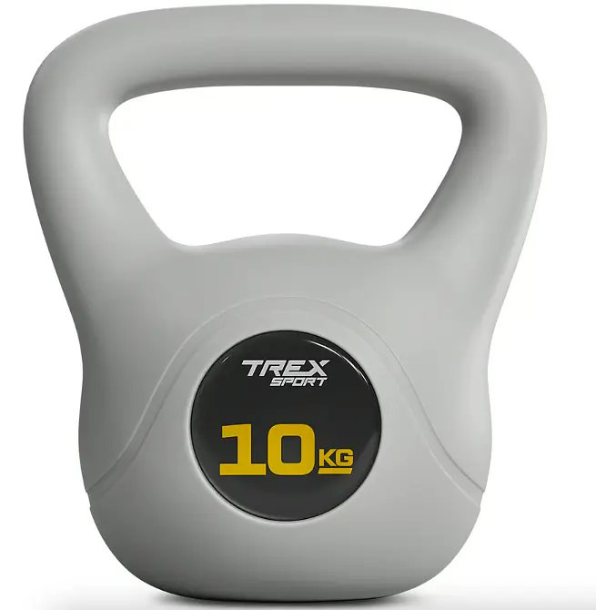 Гиря вінілова 10кг Trex Sport TX-010CKB сірий - фото 16