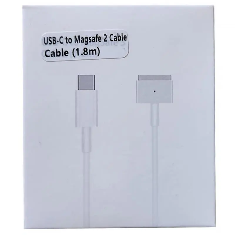 Дата кабель USB-C to MagSafe 2 for Apple (AAA) (1.8m) (box) White - фото 2