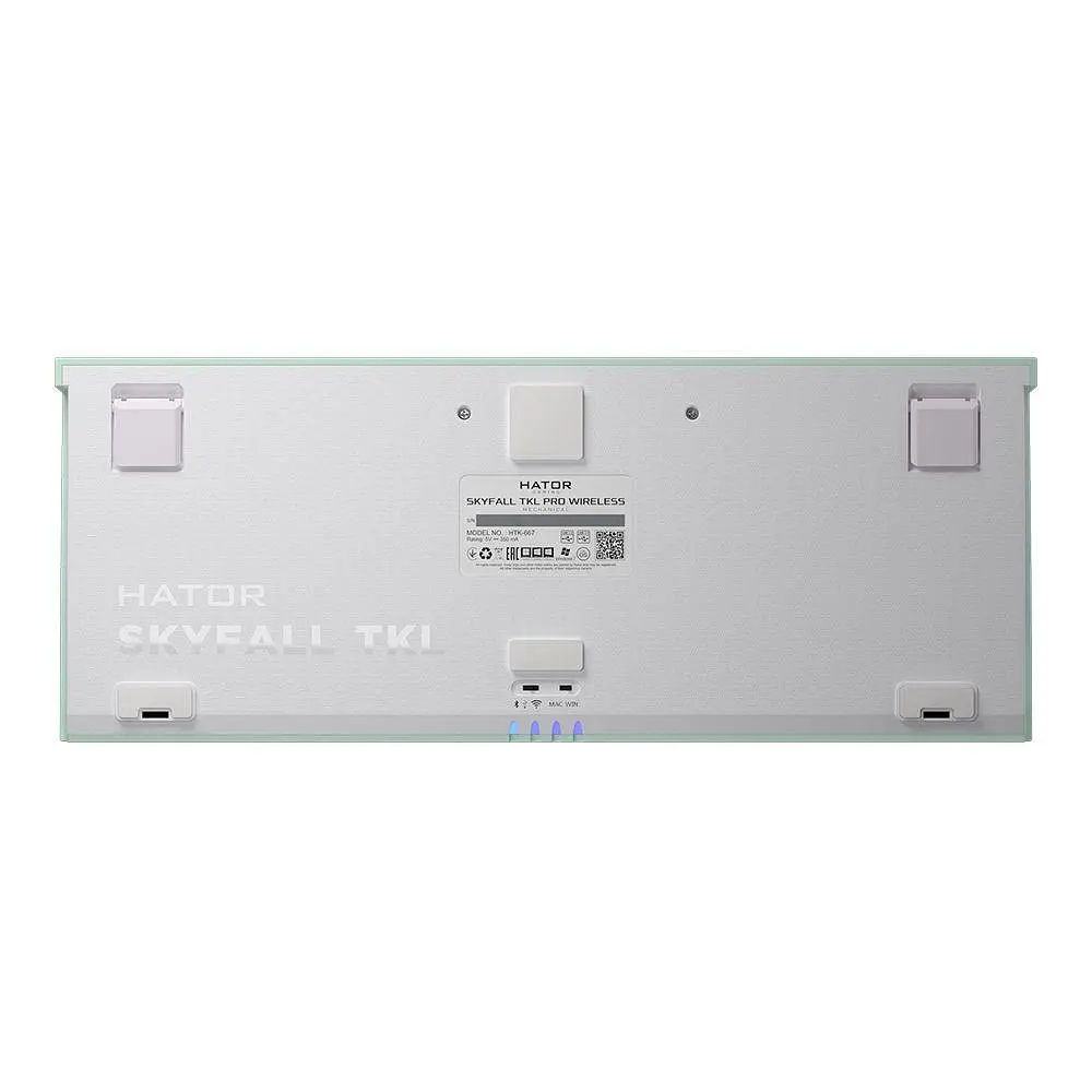 Клавіатура HATOR Skyfall TKL PRO Kailh BOX Red RGB Wireless Mint (HTK-667) Б/в - фото 6