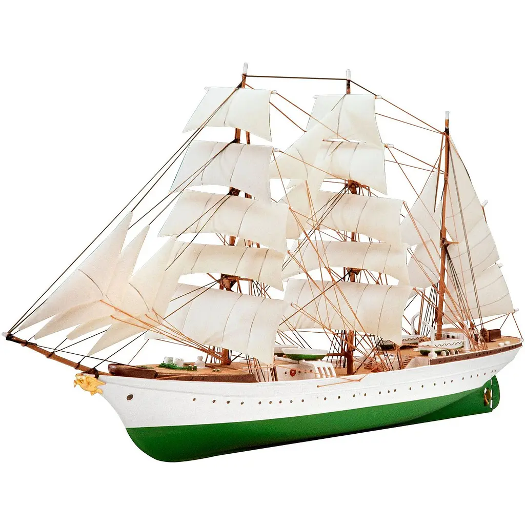 Збірна модель Revell Корабель Gorch Fock рівень 3, масштаб 1:350, 75 деталей (RVL-65432) - фото 4