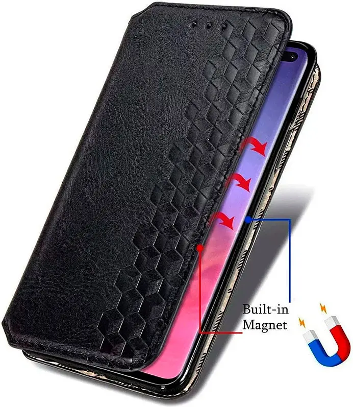 Чехол-книжка GETMAN Cubic Cover Case для Samsung Galaxy M14 5G Black [85845] - фото 4