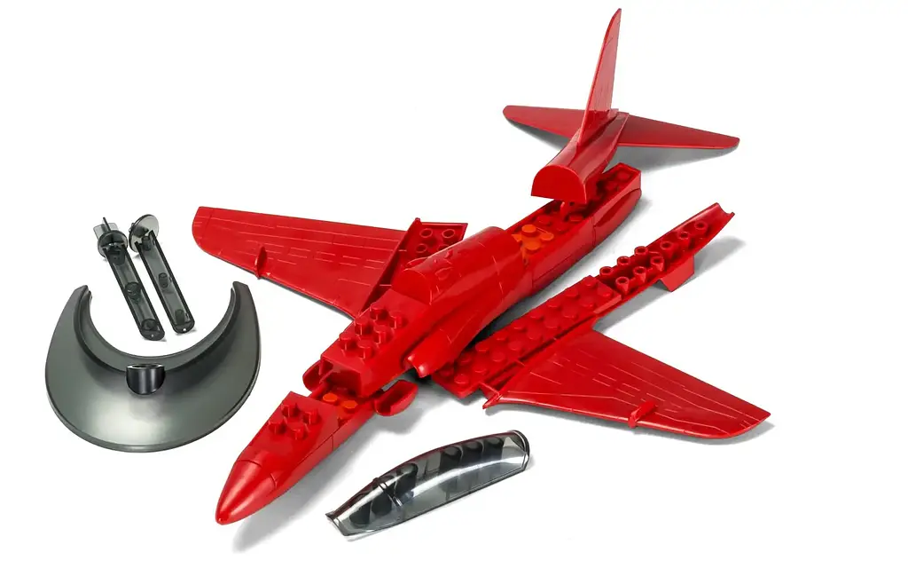 Конструктор Airfix самолет Arrow Hawk Quickbuild Red J6018 - фото 5