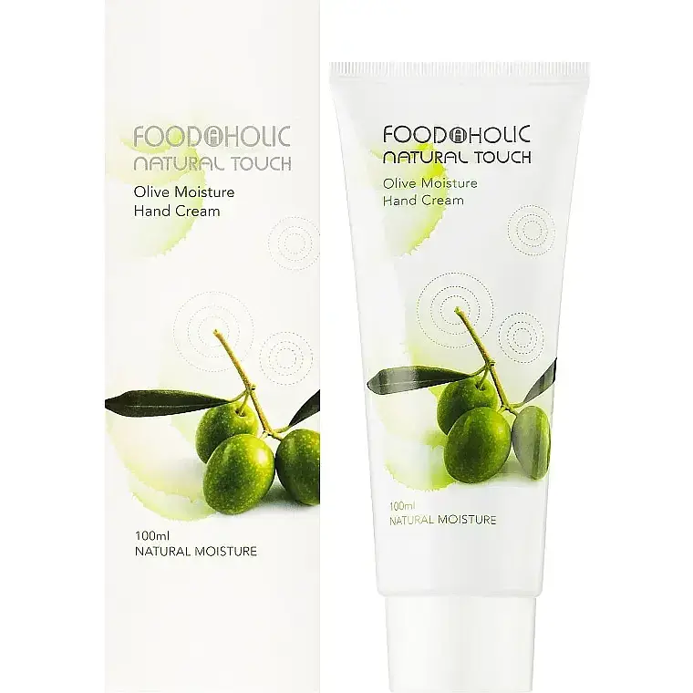 Крем для рук Food A Holic Natural Touch Olive Moisture Hand Cream з витяжкою оливи 100 мл - фото 2