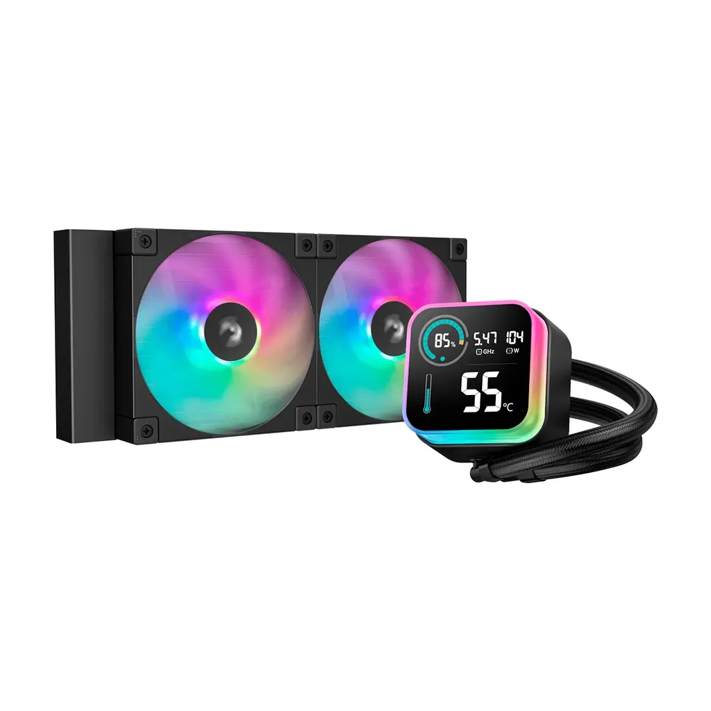 Система рідинного охолодження Deepcool LQ240 Black (R-LQ240-BKLSMW-G-1)