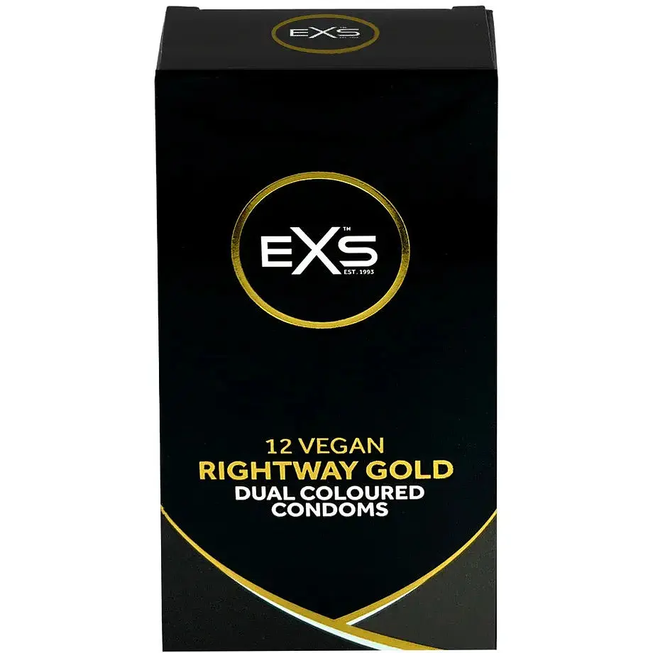 Презервативи EXS Rightway Gold Condoms 12 шт 81240009403 104685