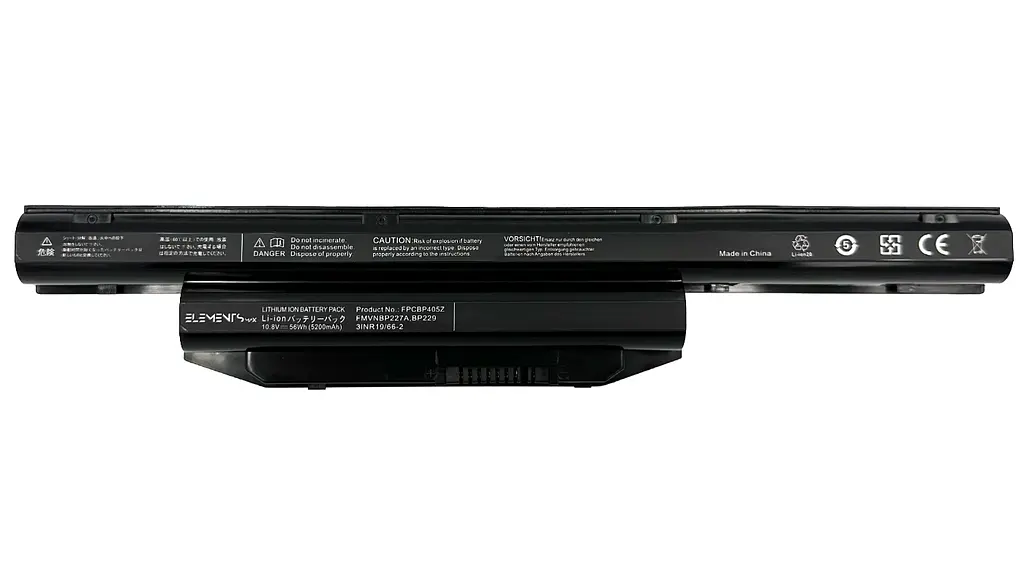 Акумулятор для Fujitsu Lifebook A357 A514 A544 A555 A564 E544 E546 E547 E746 E751 E753 E754 S904 S935 10.8V 5200 mAh (BP229-3S2P-5200) - фото 2