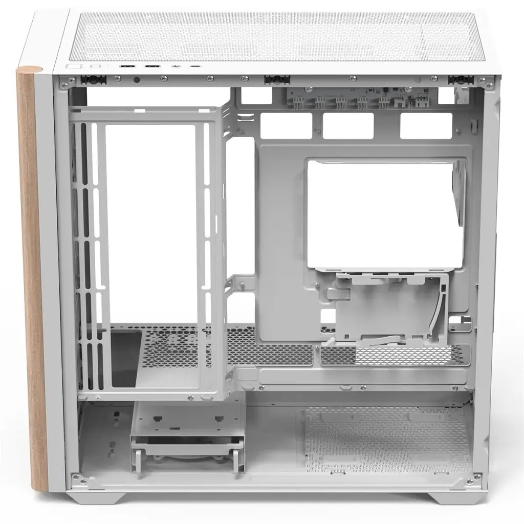 Корпус для ПК AeroCool D301A-G-WT-v2 White (ACCS-DS03043.21) - фото 3