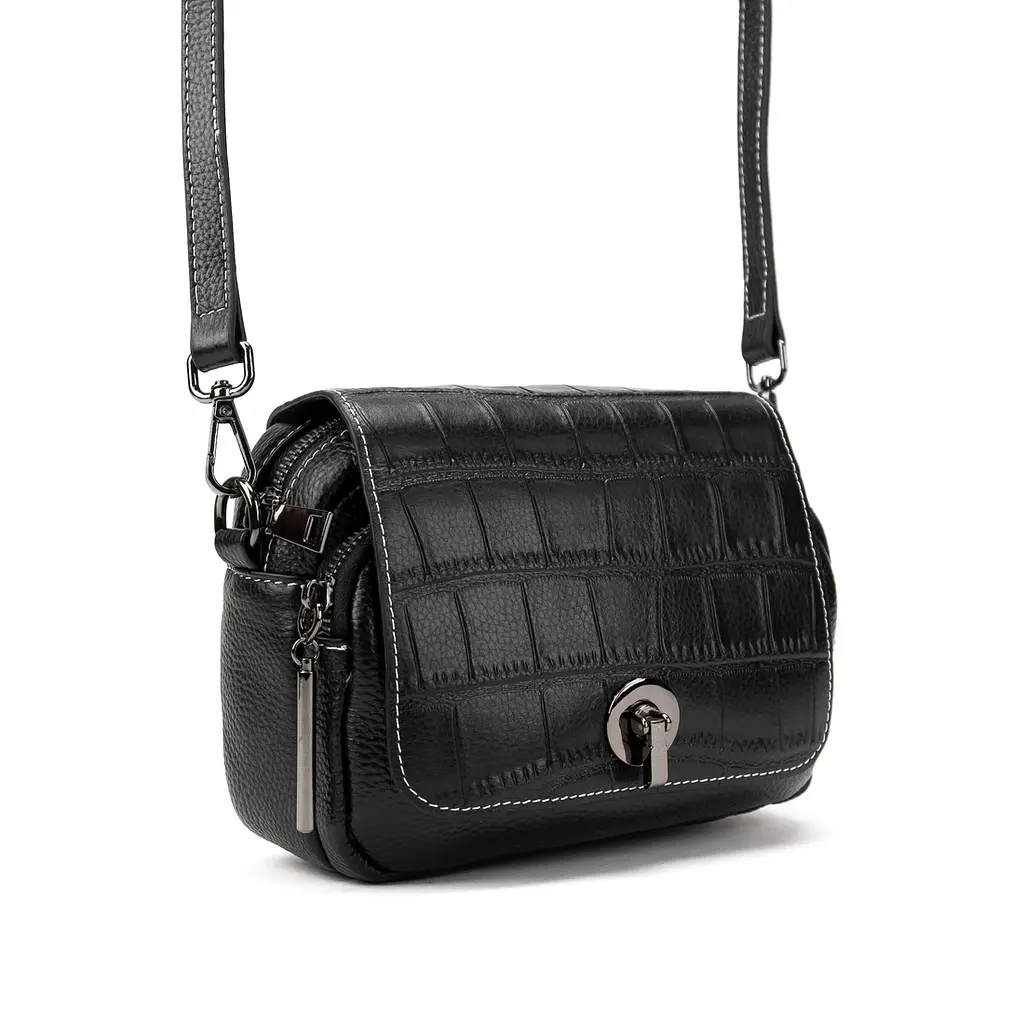 Женская сумка через плечо из натуральной кожи Olivia Leather B24-W-89023A - фото 2