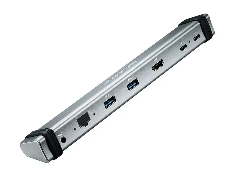 Мультипортовий адаптер Canyon Docking Station with 7 ports, 2*Type C (CNS-TDS06DG)