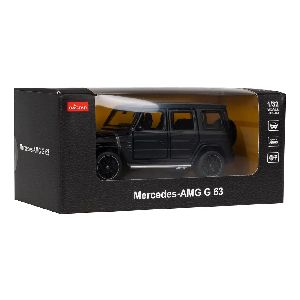 Машинка RASTAR Mercedes AMG G 63 1:32 чорний 64110 - фото 7