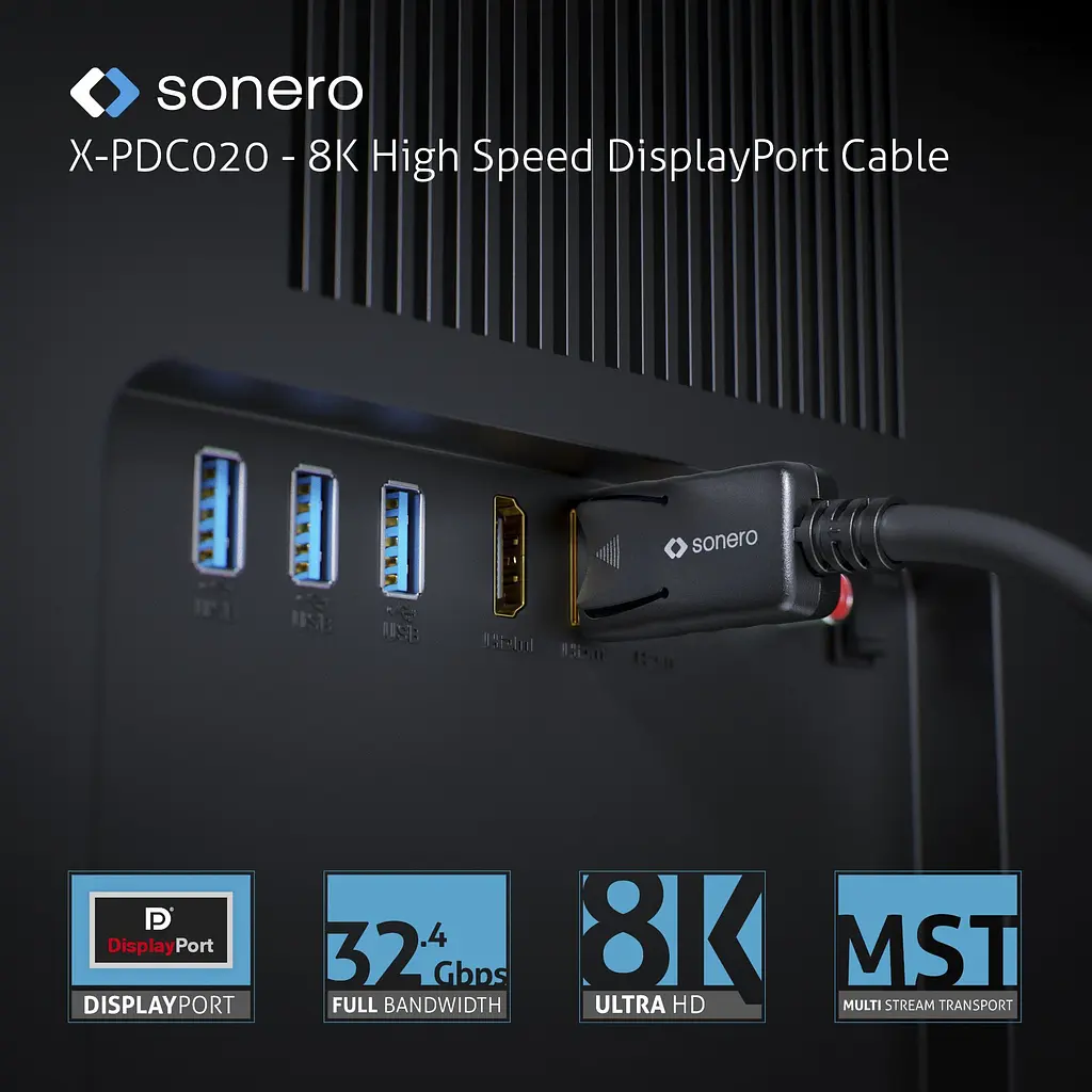 Кабель DisplayPort 1.4 8K PureLink X-PDC020-050 5m - фото 3