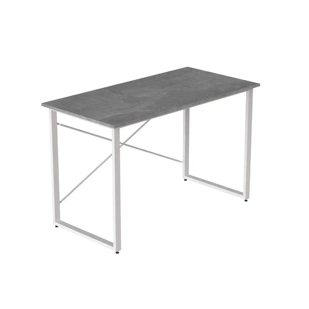 Стол письменный Дейв Ferrum-decor 750x1400x700 Белый металл ДСП Бетон 16 мм (FRD-106465) - фото 4