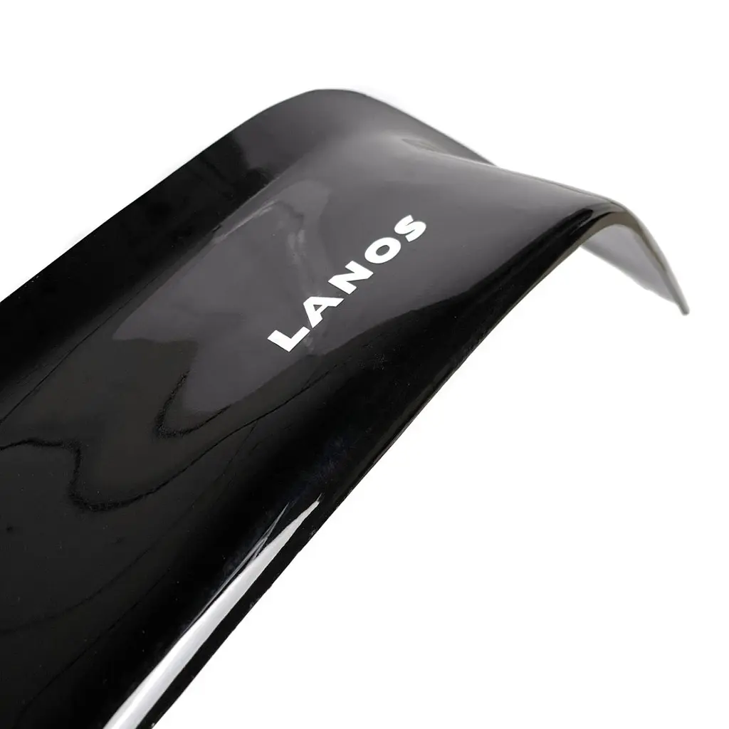 Cпойлер заднього скла козирок для Daewoo Lanos седан будиночком Г-подібний Voron Glass - фото 6