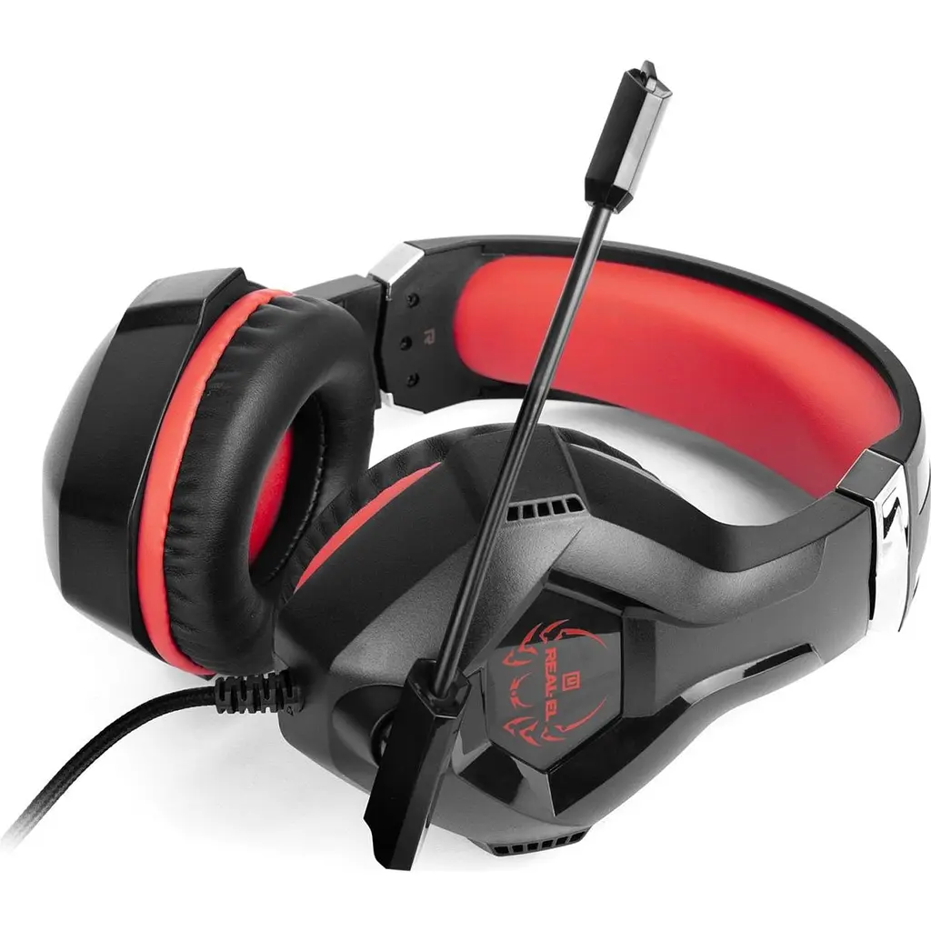 Ігрові навушники REAL-EL GDX-7575 Black/Red (EL124100042) [112556] - фото 3