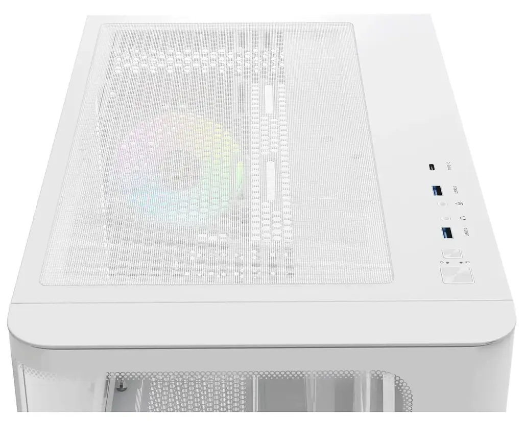 Корпус Ocypus IOTA C50 WH CURVE ARGB DIGITAL White (IOTA-C50-WHD300CD-GL) - фото 2