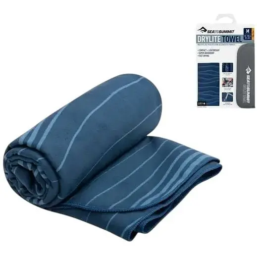 Рушник Sea To Summit DryLite Towel M Atlantic Wave (1033-STS ACP071031-051612) - фото 1