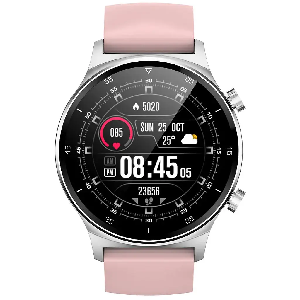 Розумний годинник Jiks Watch PRO з вимірюванням тиску (Рожевий) - фото 2