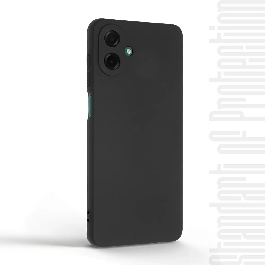 Чохол ArmorStandart Matte Slim Fit для Samsung A08 4G Camera cover Black - фото 2