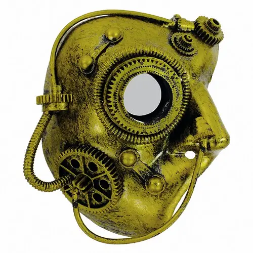 Маска Steampunk Пів-обличчя