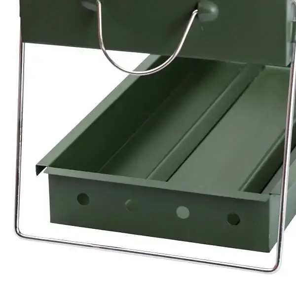 Мангал портативный TS Kitchen складной переносной с хромированной решеткой HP461GR - фото 5