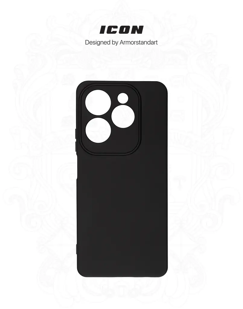 Чохол ArmorStandart ICON для Infinix Hot 40 / 40 Pro Camera cover Black - фото 3