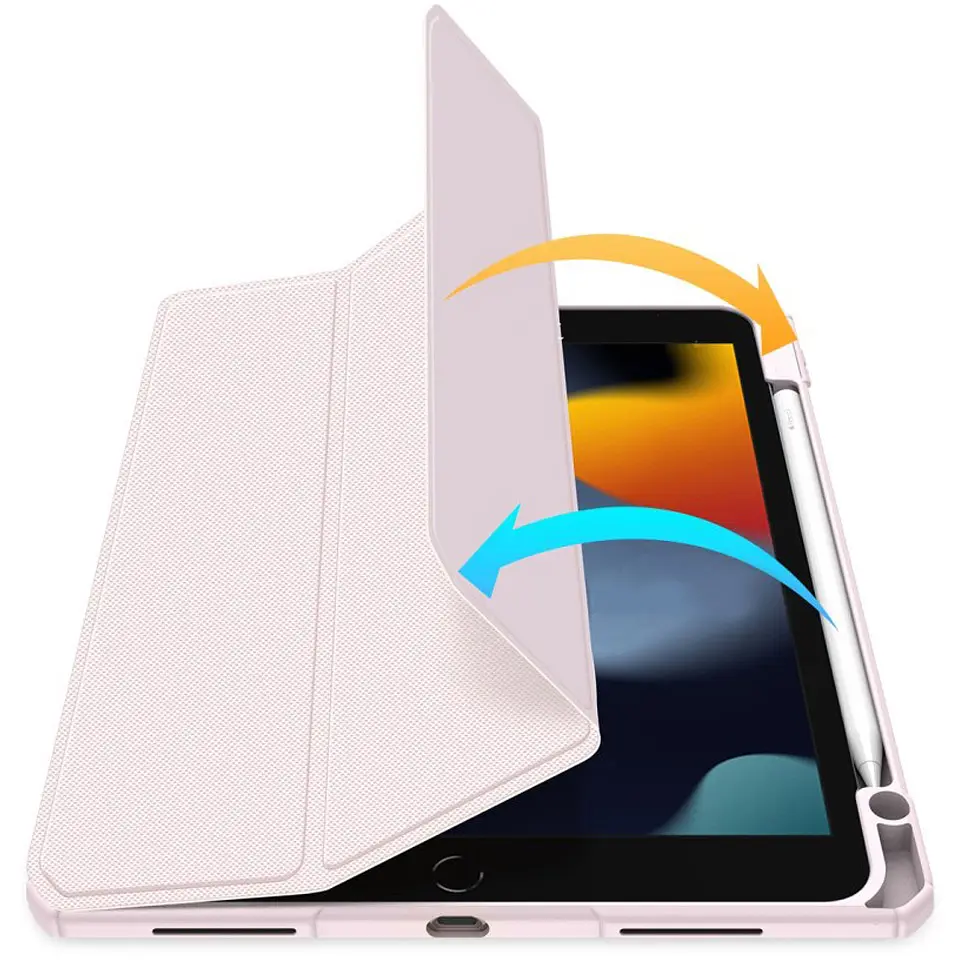 Чохол-книжка Dux Ducis Toby Series With Pencil Holder для Apple iPad Pro 11" M1 [2020-2022] Pink [80628] - фото 3