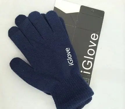 Рукавички для сенсорних екранів iGlove Touch Screen Gloves (Dark Blue) [24129] - фото 2