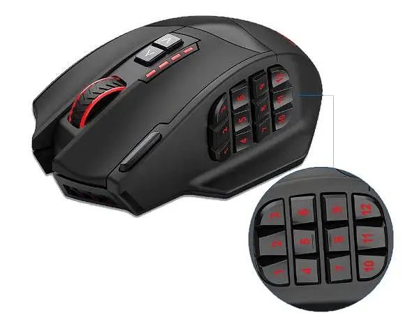 Миша бездротова ігрова з акумулятором та підсвічуванням 2.4 gHz E-YOOSO X33 Black - фото 4