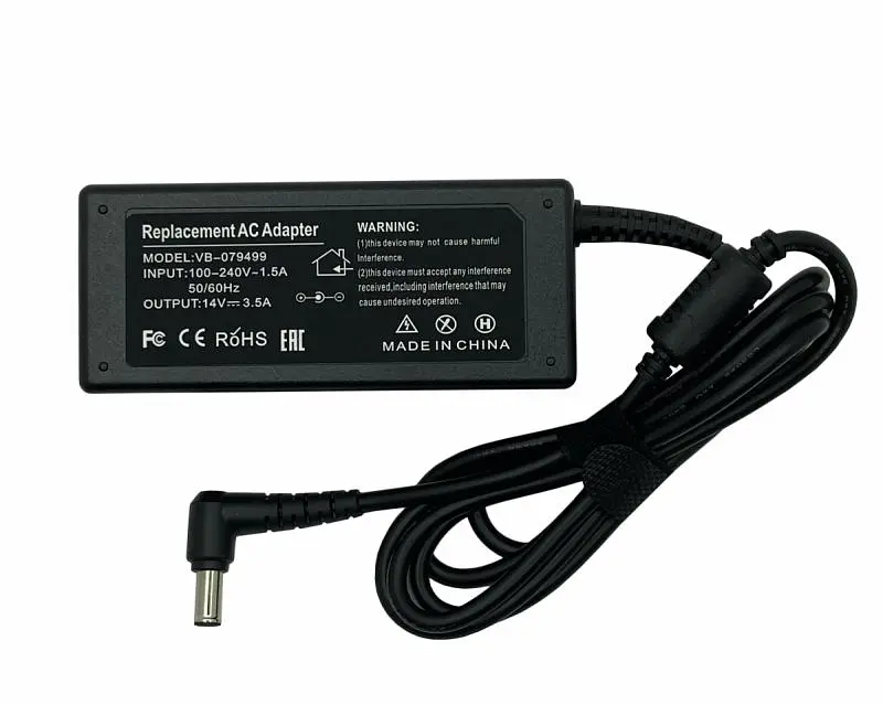 Блок живлення для ноутбука Samsung 49W 14V 3.5A 5.0x3.0mm - фото 2