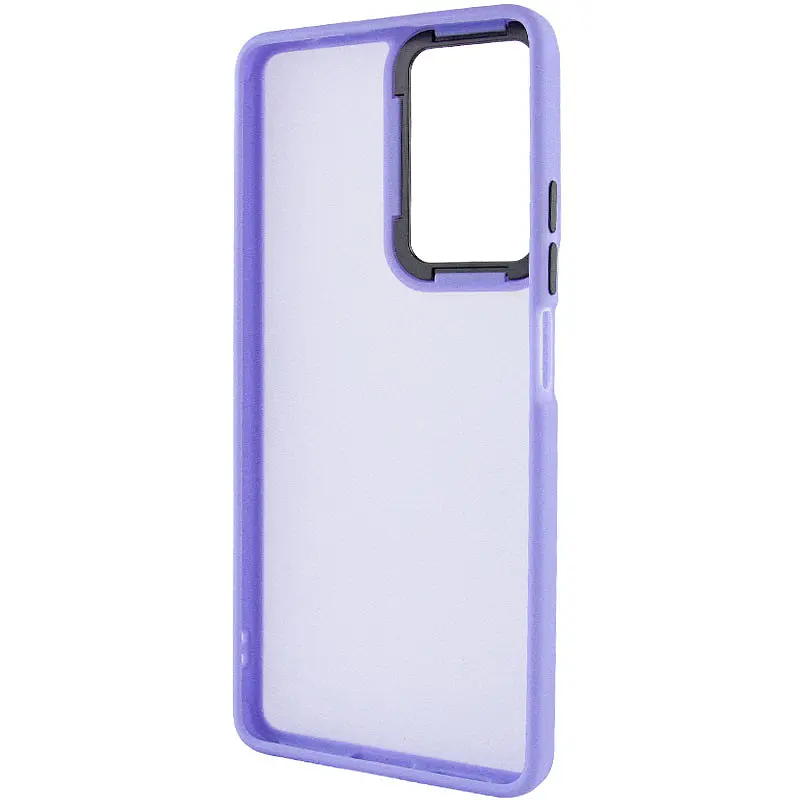 Чохол TPU+PC Lyon Frosted для Xiaomi Redmi Note 10 Pro / 10 Pro Max Purple - фото 3