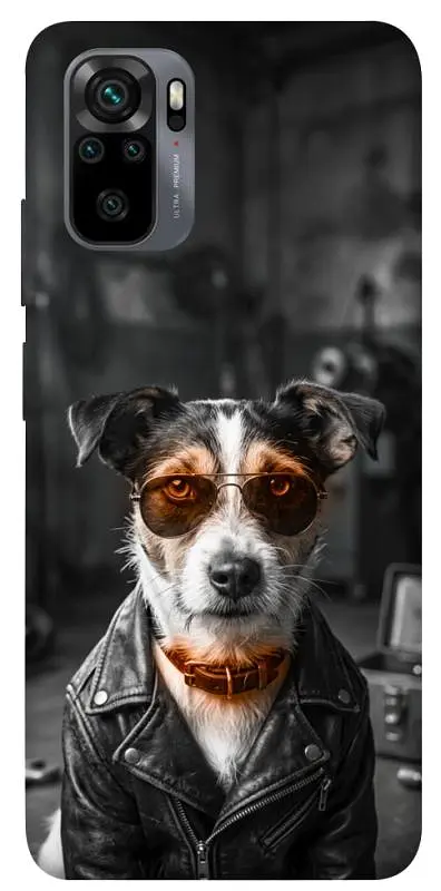 TPU чохол Demsky Jack rassel для Xiaomi Redmi Note 10 / Note 10s