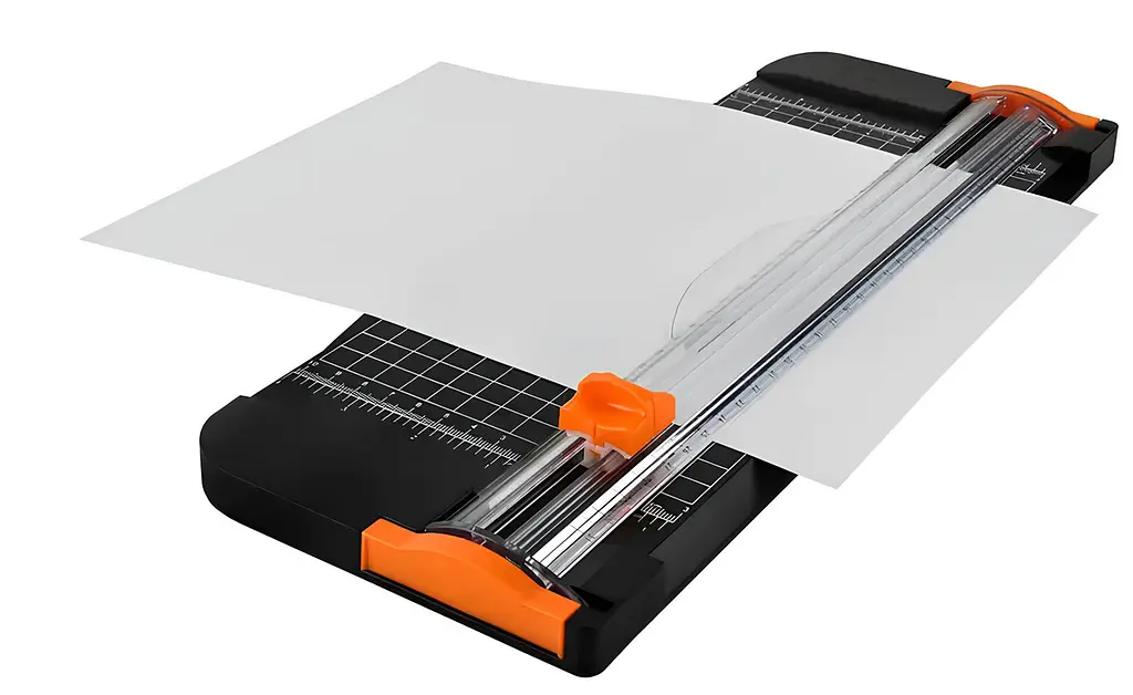 Різак для паперу - тример Paper Cutter із сантиметровою і дюймовою лінійкою розміткою кута - фото 3